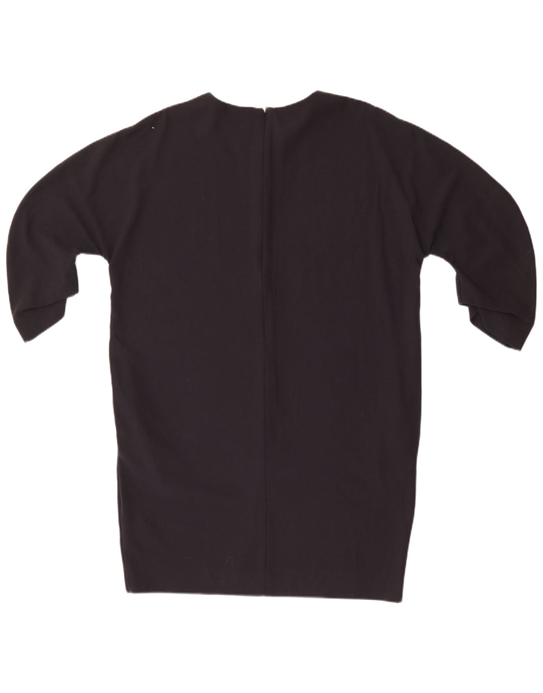 Cos Womens 3/4 Sleeve Oversized Shift Dress EU 40 Medium Black Viscose