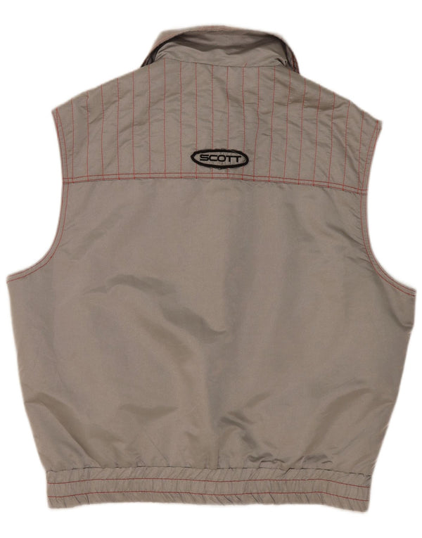 Scott Mens Graphic Gilet UK 42 XL Grey Polyamide