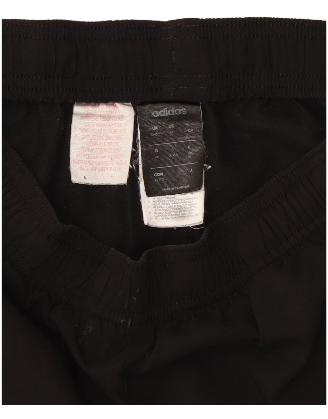 Adidas Boys Sport Shorts 15-16 Years  Black Polyester