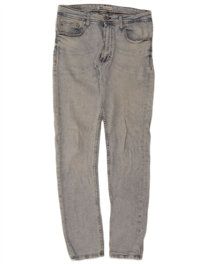 Zara Mens Slim Jeans EU 42 Large W32 L29 Blue