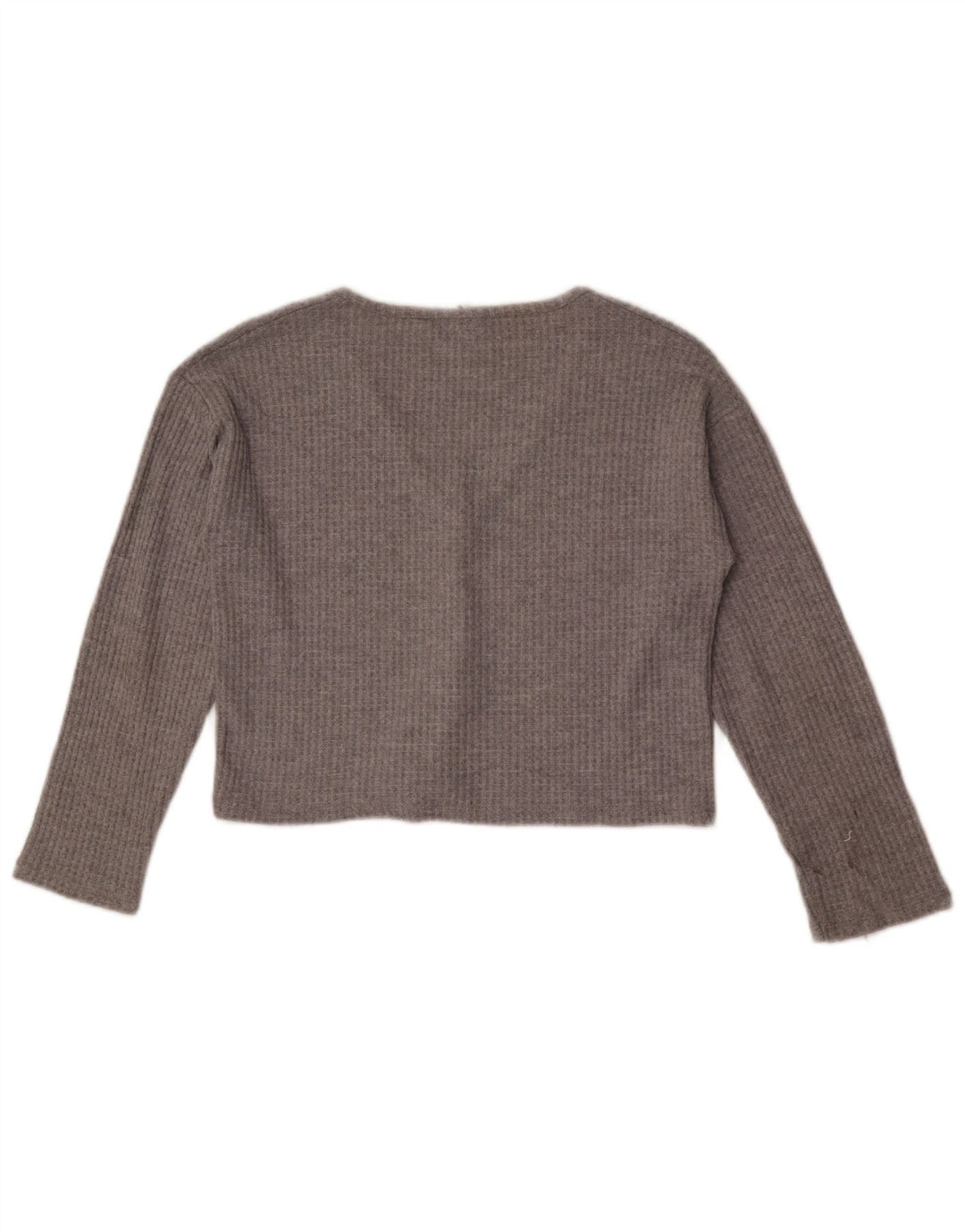 Zara Girls Crop Top 9-10 Years Grey