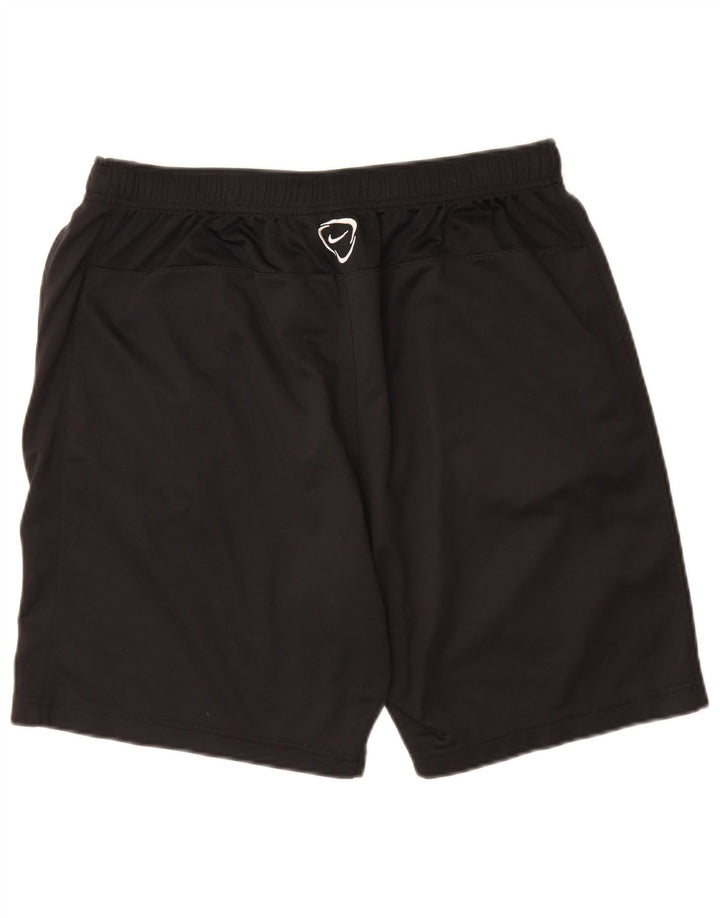 Nike Mens Dri Fit Graphic Sport Shorts XL Black Polyester