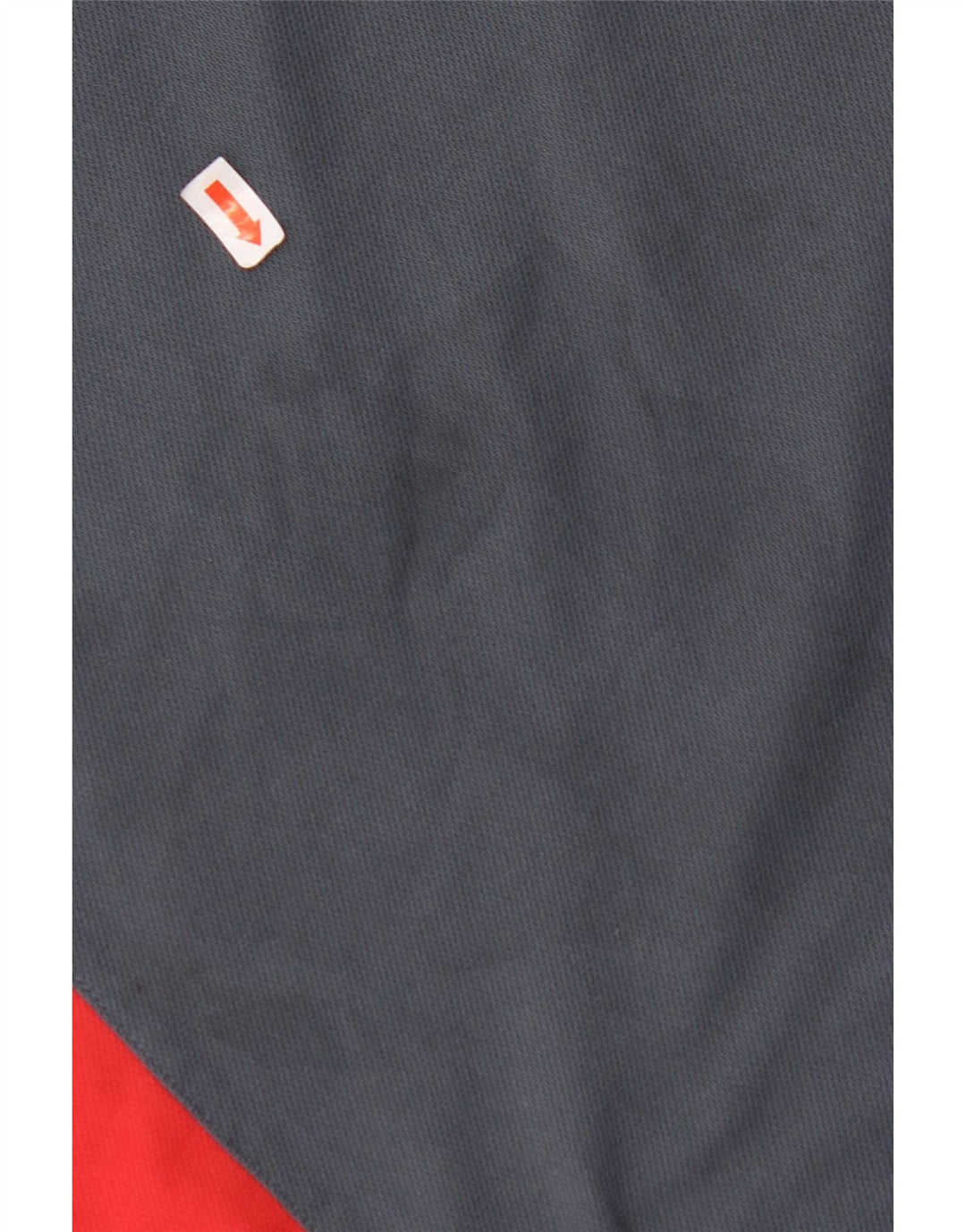 ADIDAS Mens T-Shirt Top Small Grey Colourblock Polyester