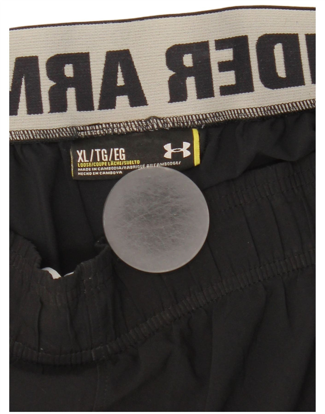 Under Armour Mens Graphic Sport Shorts XL Black