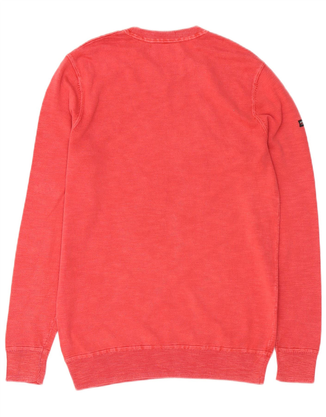 SUPERDRY Mens Sweatshirt Jumper Small Red Cotton