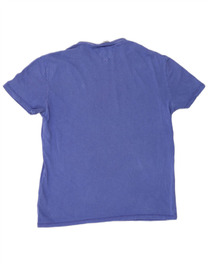 Tommy Hilfiger Mens T-Shirt Top Small Blue