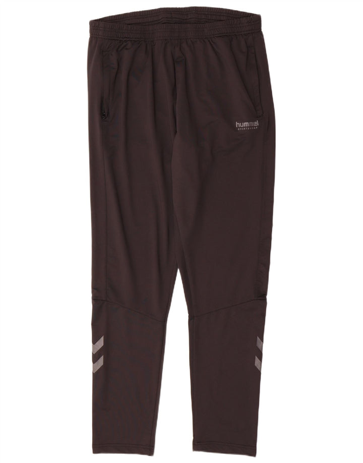 HUMMEL Mens Tracksuit Trousers Large Black