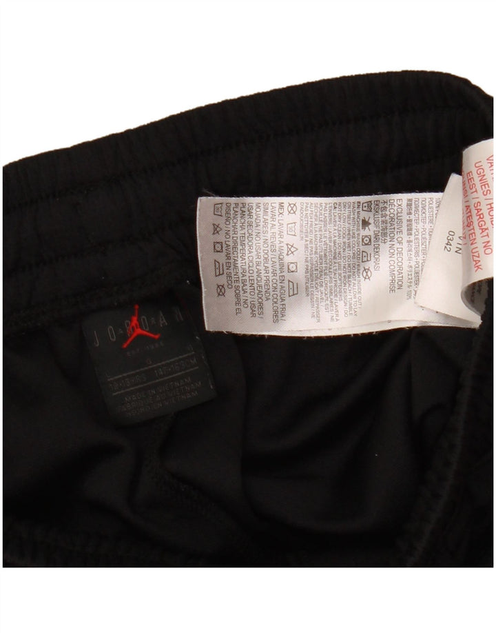 Jordan Boys Sport Shorts 12-13 Years Large Black Colourblock Polyester