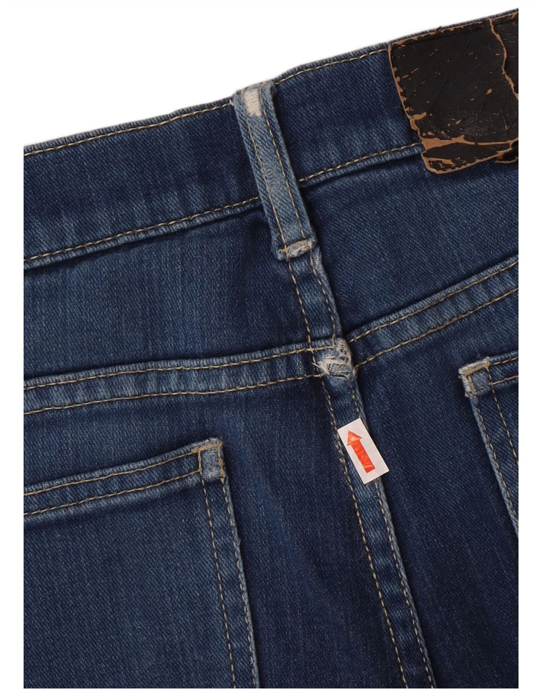 CHEAP MONDAY Womens Slim Jeans W32 L33 Blue Cotton