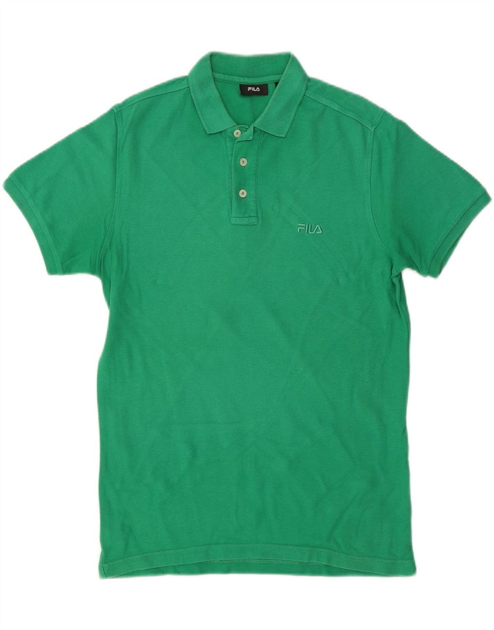 FILA Mens Polo Shirt Small Green