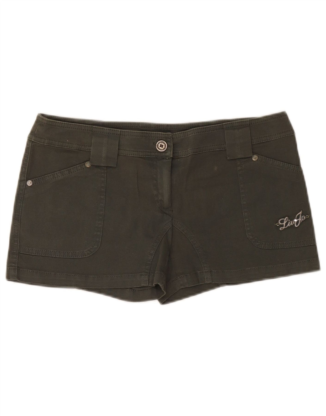 Liu Jo Womens Hot Pants IT 44 Medium W30  Green Cotton