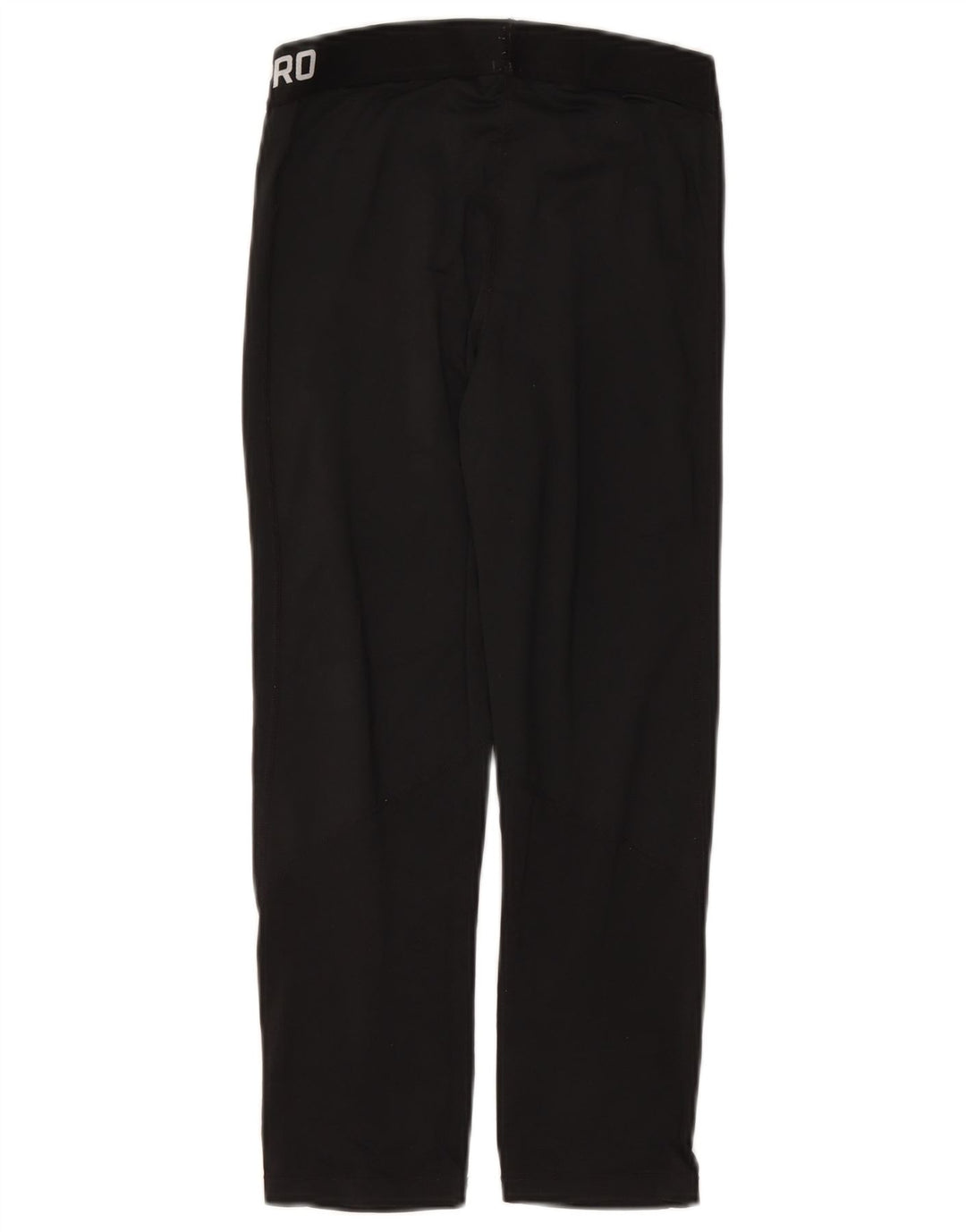 Nike Womens Graphic Tracksuit Trousers UK 12 Medium Black Polyester