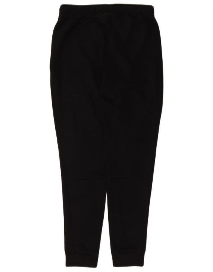 NIKE Mens Dri Fit Tracksuit Trousers Joggers Small Black Cotton