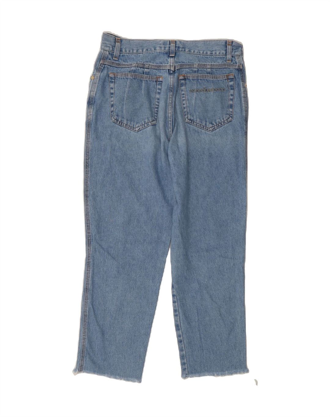 ROCCOBAROCCO Womens Straight Jeans W33 L25 Blue Cotton Vintage Roccobarocco and Second-Hand Roccobarocco from Messina Hembry 