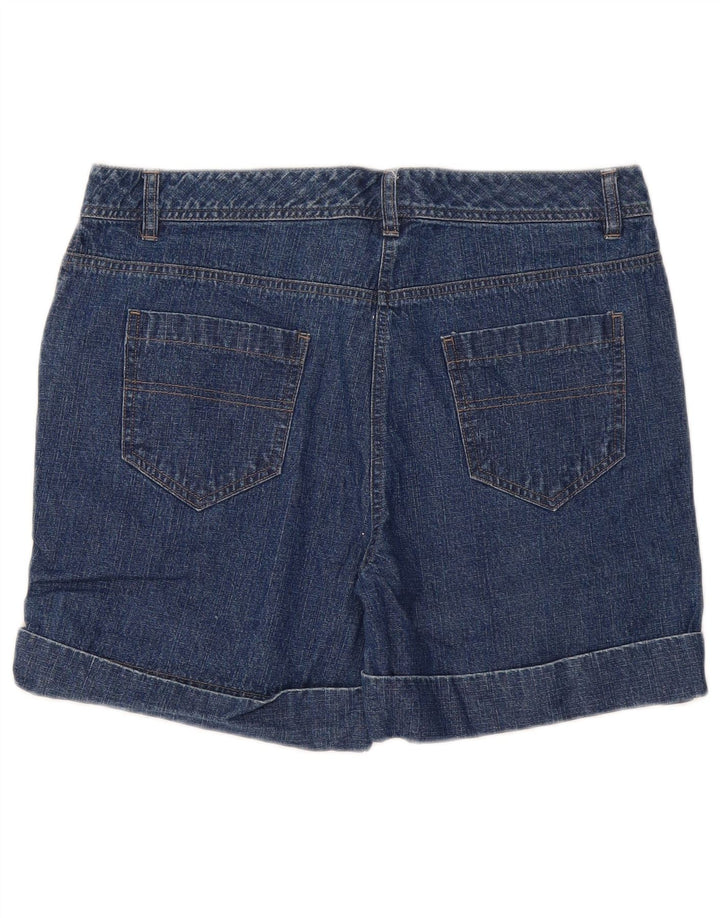 Sasha Womens Denim Shorts UK 14 Large W36 Blue Cotton