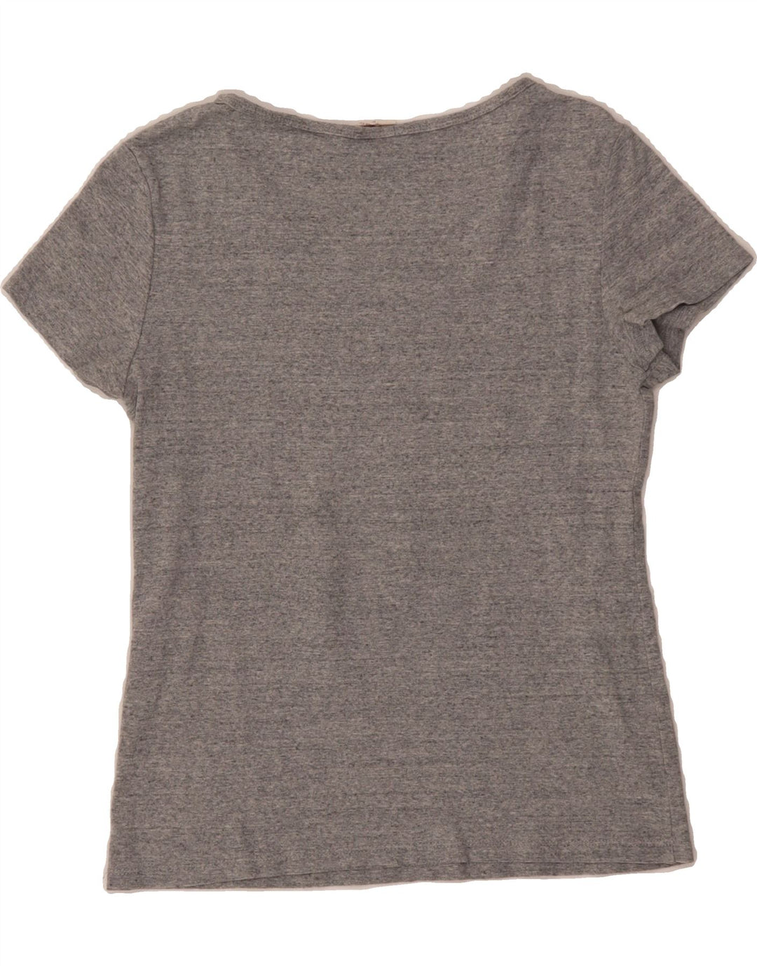 LEVI'S Womens T-Shirt Top UK 12 Medium Grey Vintage Levi's and Second-Hand Levi's from Messina Hembry 