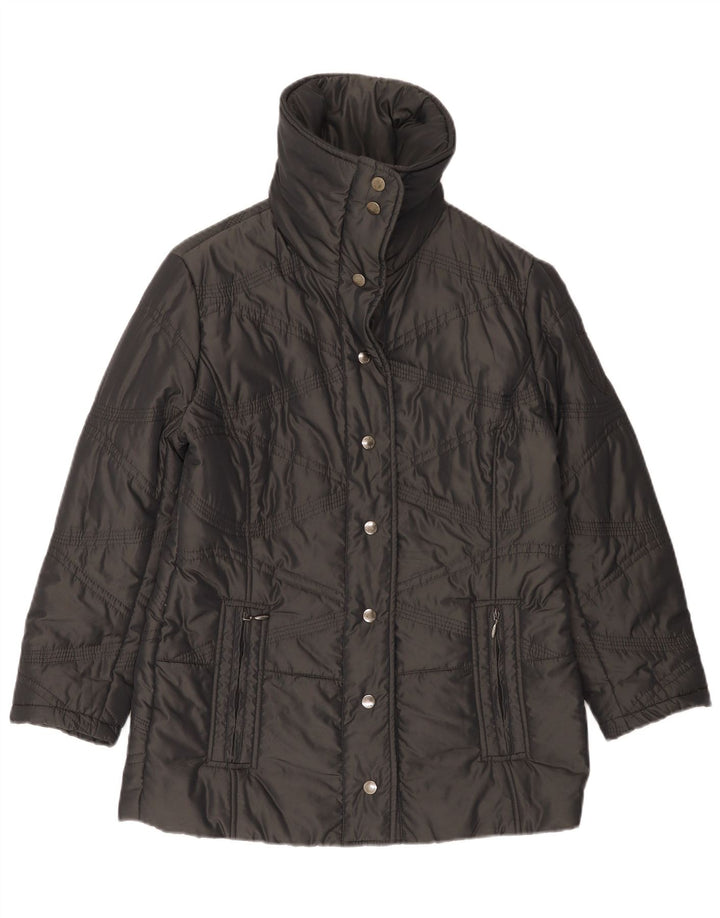 Perte by Krizia Womens Padded Jacket UK 12 Medium Black