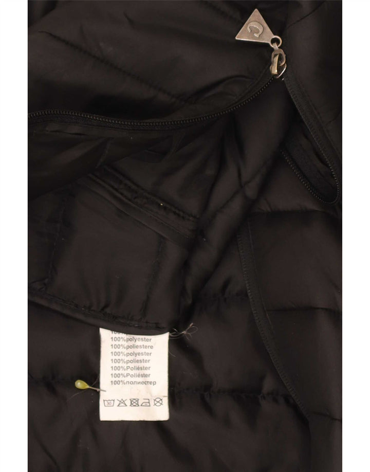 Carrera Mens Padded Gilet UK 38 Medium Black Polyester