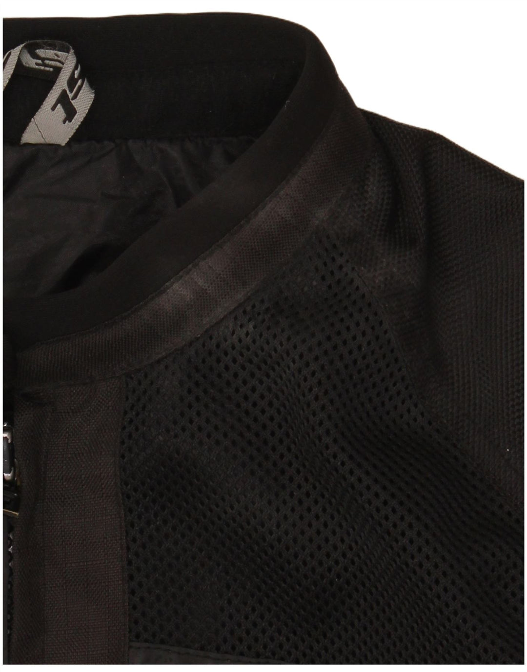 Befast Womens Motorstyle Graphic Racer Jacket UK 14 Medium Black Polyester