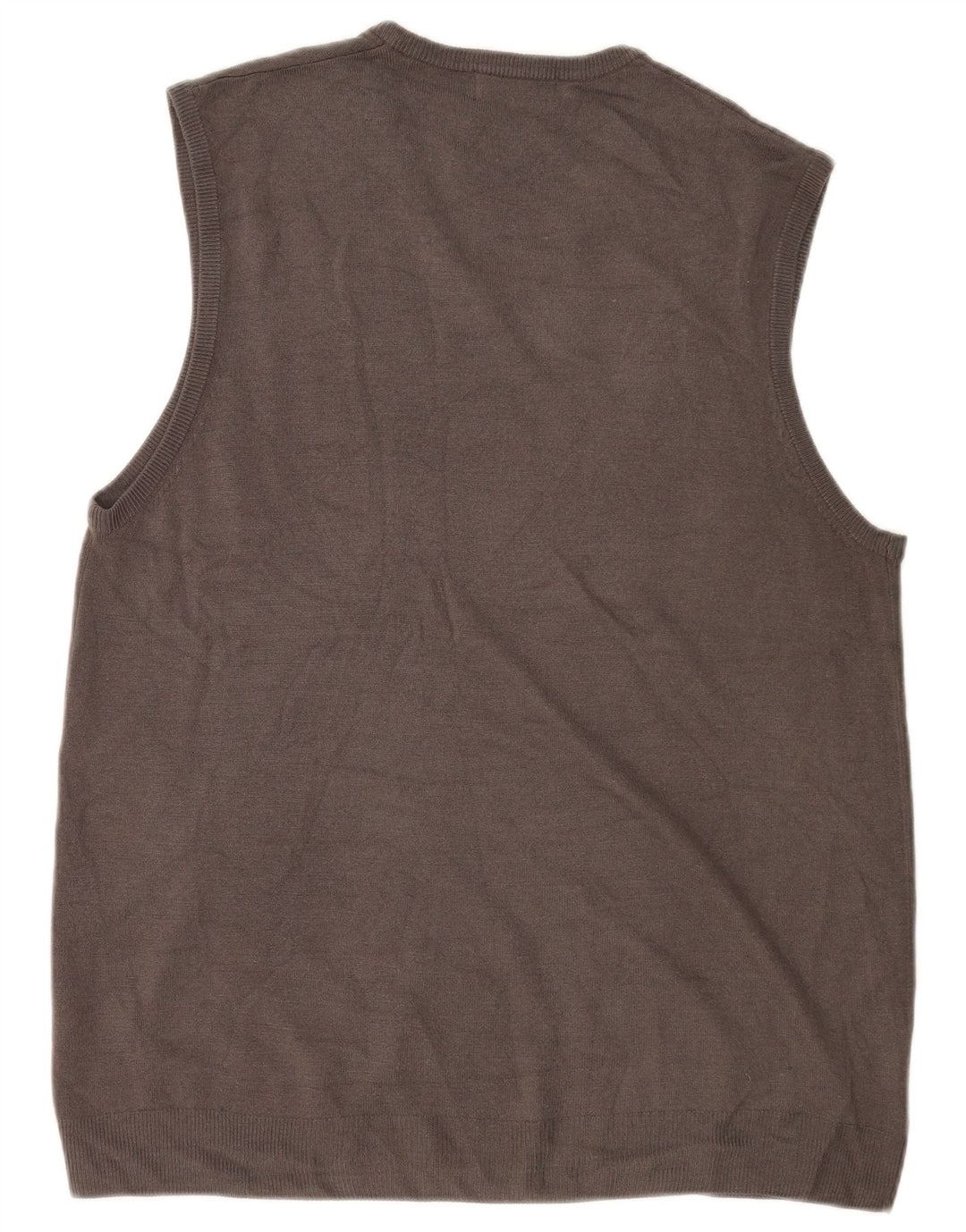 Marks & Spencer Mens Blue Harbour Vest Tank Top XL Grey Acrylic