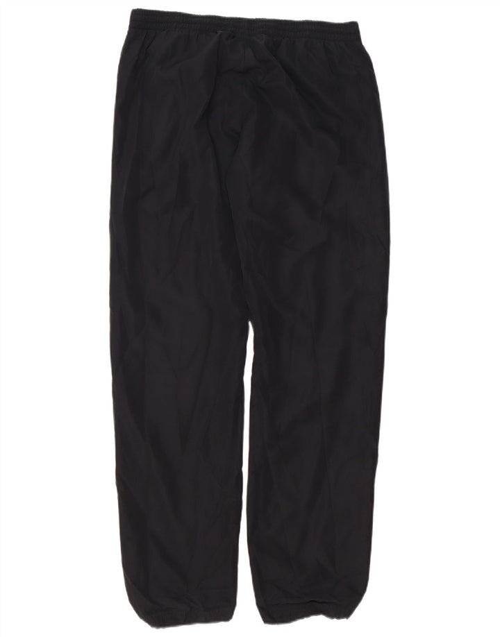 Adidas Womens Tracksuit Trousers Joggers UK 12 Medium Black Polyester