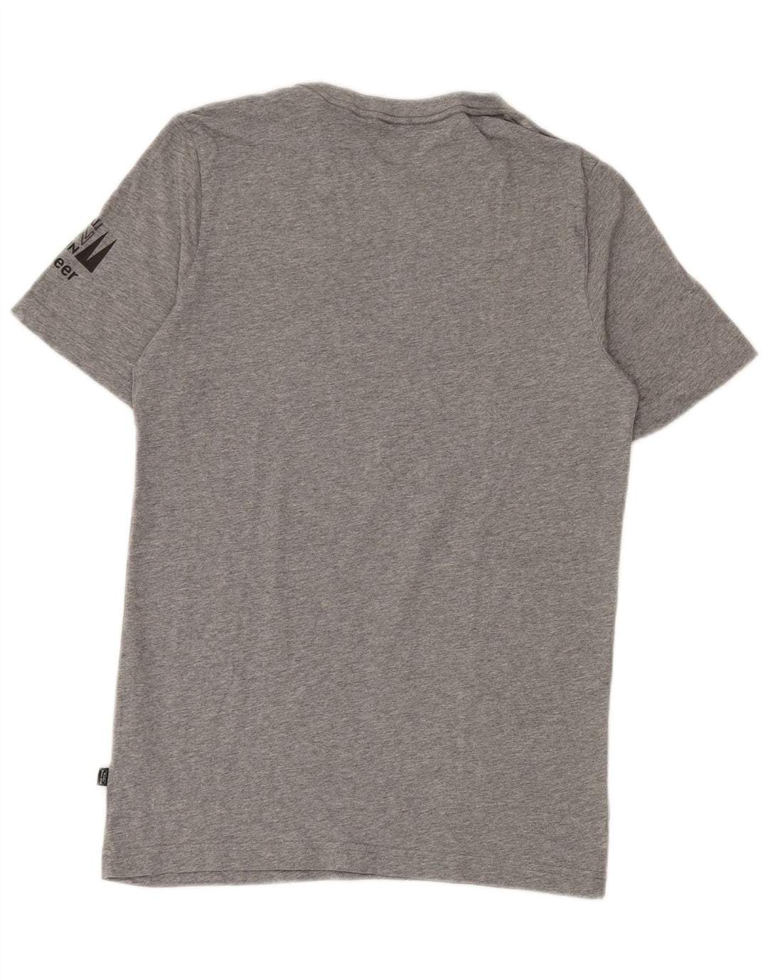 Puma Mens Graphic T-Shirt Top Small Grey Cotton