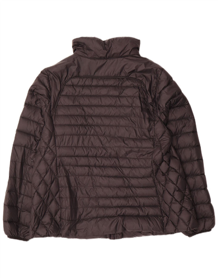 Michael Kors Womens Padded Jacket UK 18 XL Black Nylon