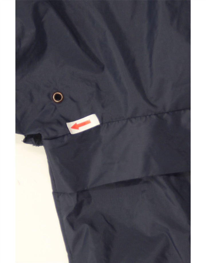 K-Way Mens Rain Jacket UK 40 Large Navy Blue Polyester