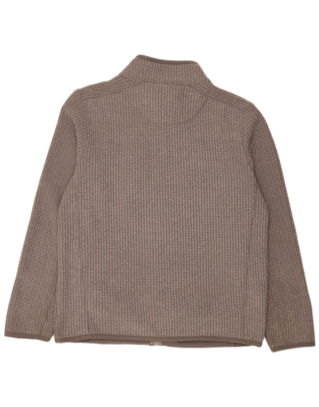 WEIRD FISH Mens Fleece Jacket UK 40 Large Grey Polyester