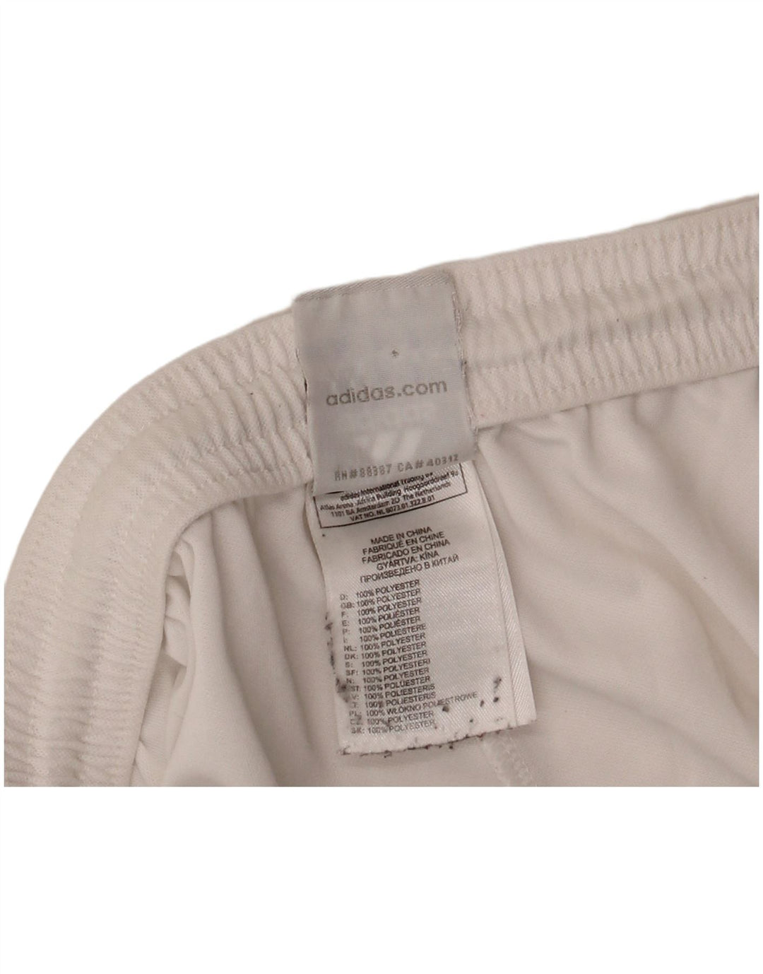 ADIDAS Mens Climalite Sport Shorts Medium  White Polyester