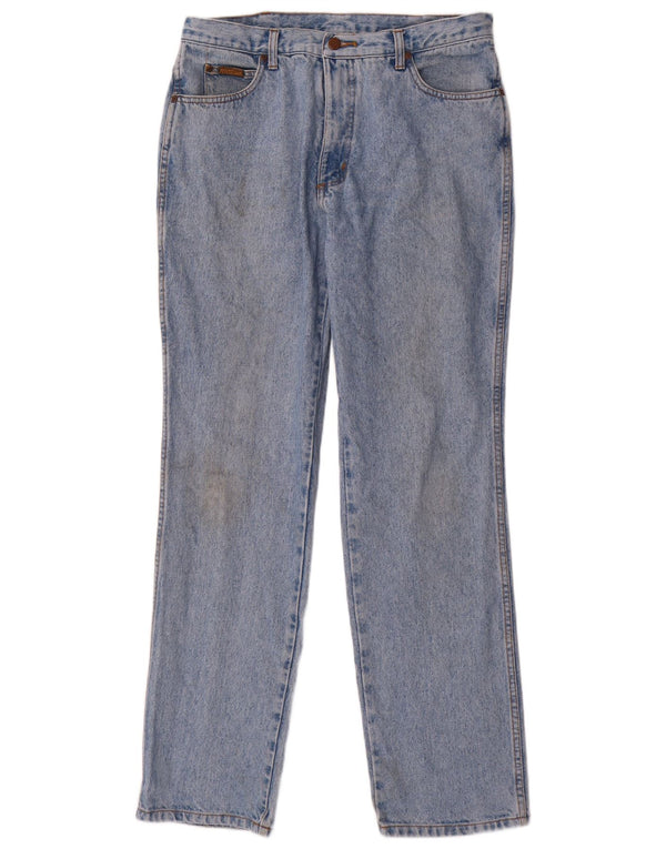 WRANGLER Mens Straight Jeans W32 L33 Blue