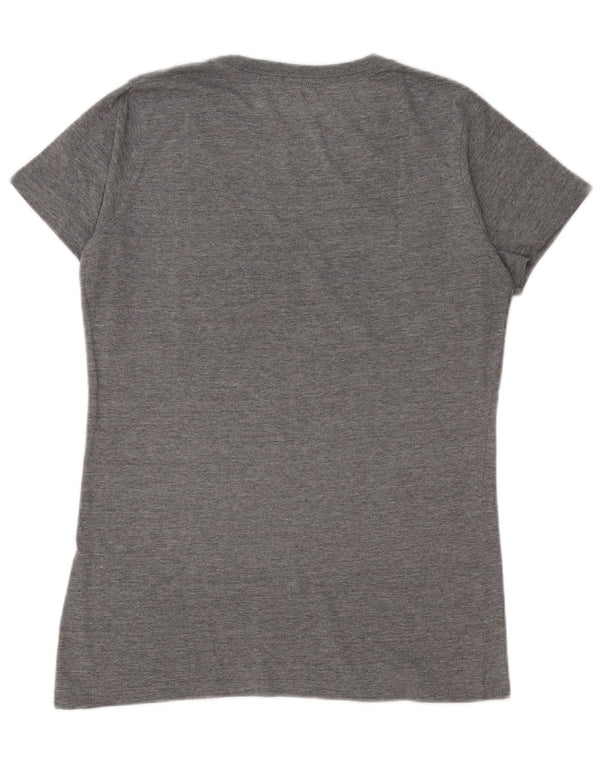 Hard Rock Cafe Womens Mallorca Graphic T-Shirt Top UK 14 Medium Grey