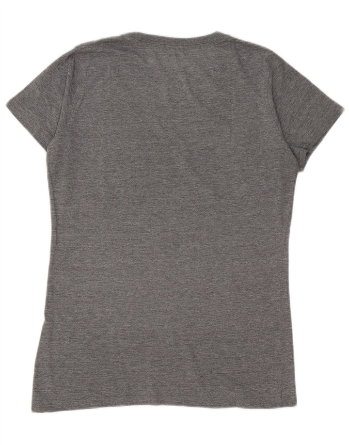 Hard Rock Cafe Womens Mallorca Graphic T-Shirt Top UK 14 Medium Grey