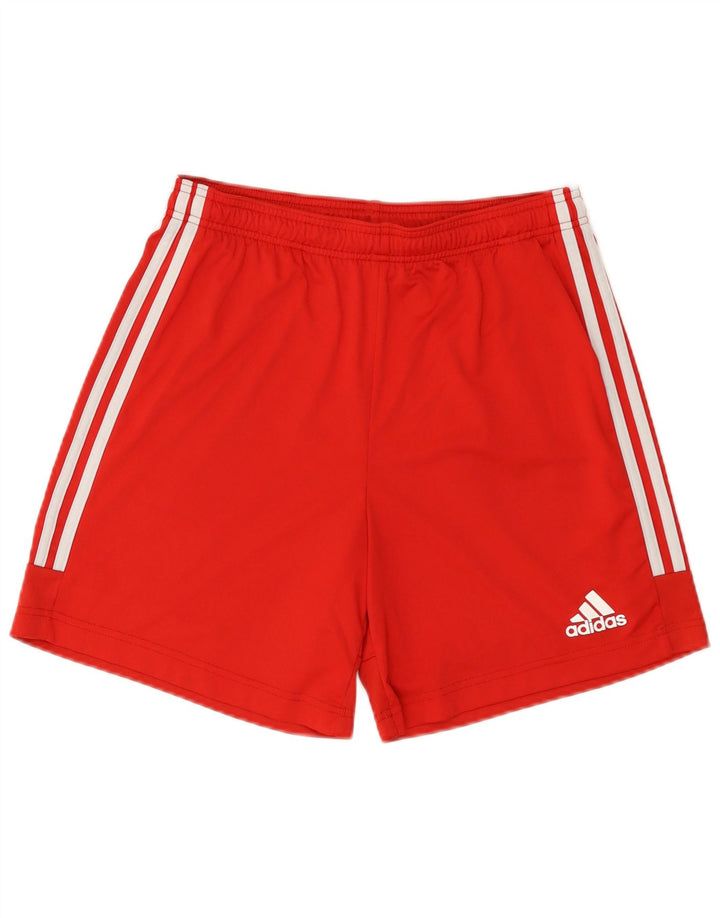 Adidas Mens Aeroready Sport Shorts Medium  Red Polyester