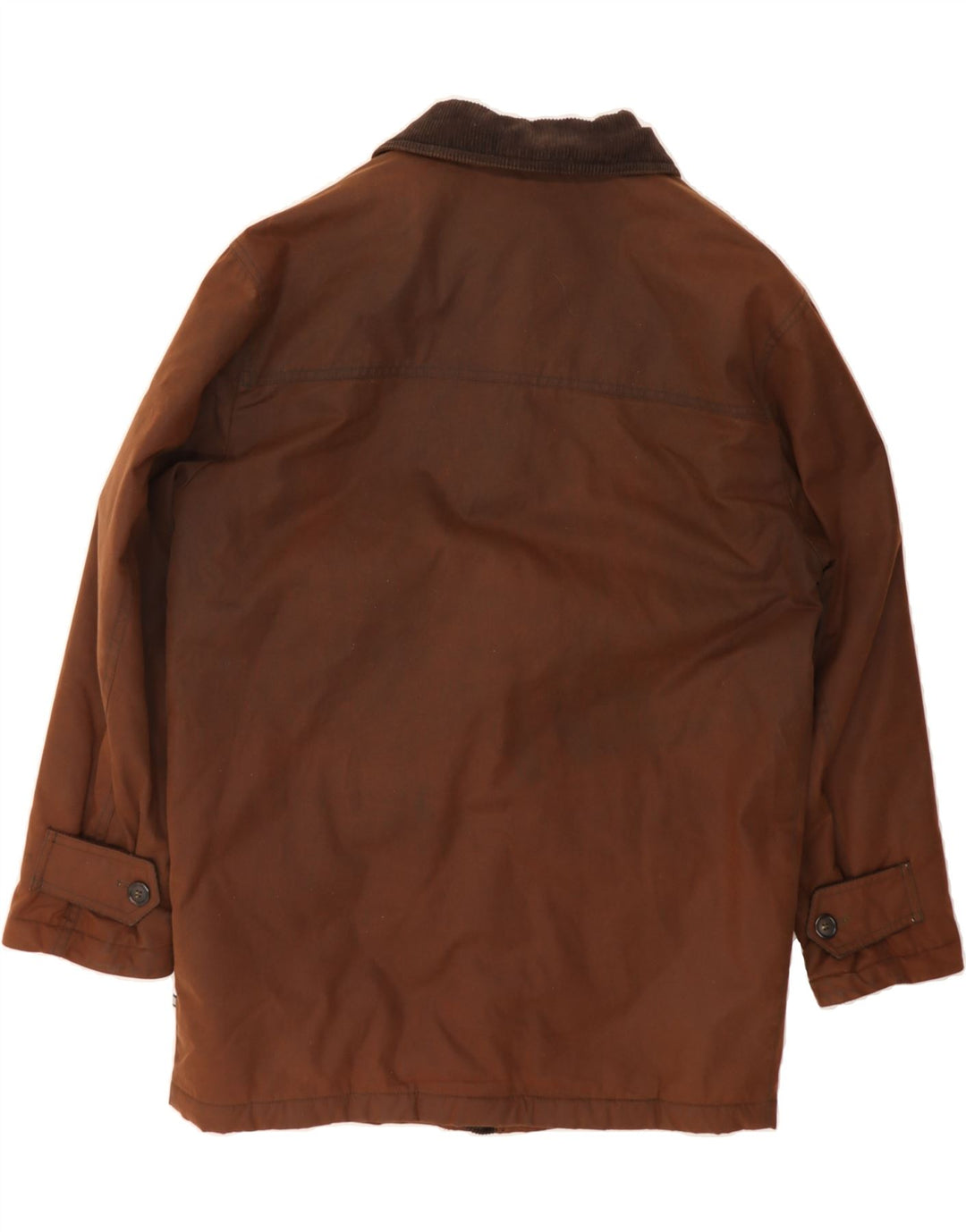 VINTAGE Mens Overcoat UK 38 Medium Brown Vintage Vintage and Second-Hand Vintage from Messina Hembry 