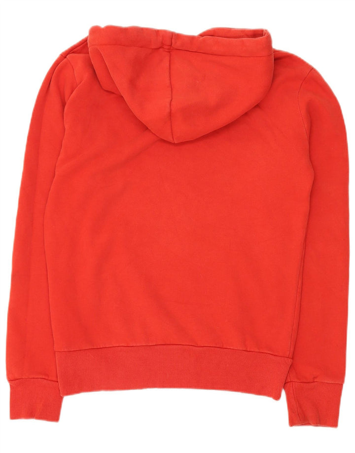 SUPERDRY Mens Graphic Hoodie Jumper XS Red Cotton