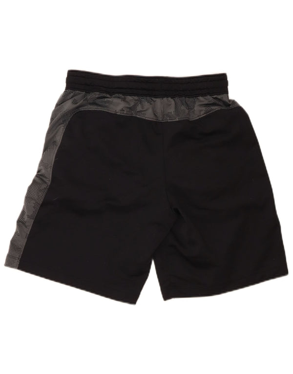 Under Armour Boys Loose Fit Sport Shorts 11-12 Years Large Black Camouflage