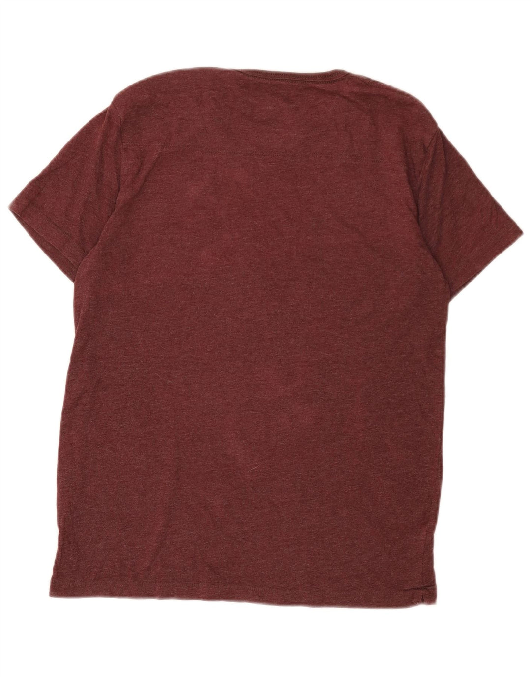 FRENCH CONNECTION Mens T-Shirt Top Medium Maroon Cotton