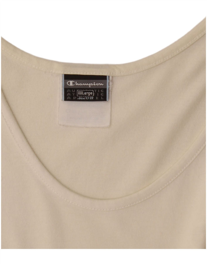 Champion Mens Vest Top 2XL White