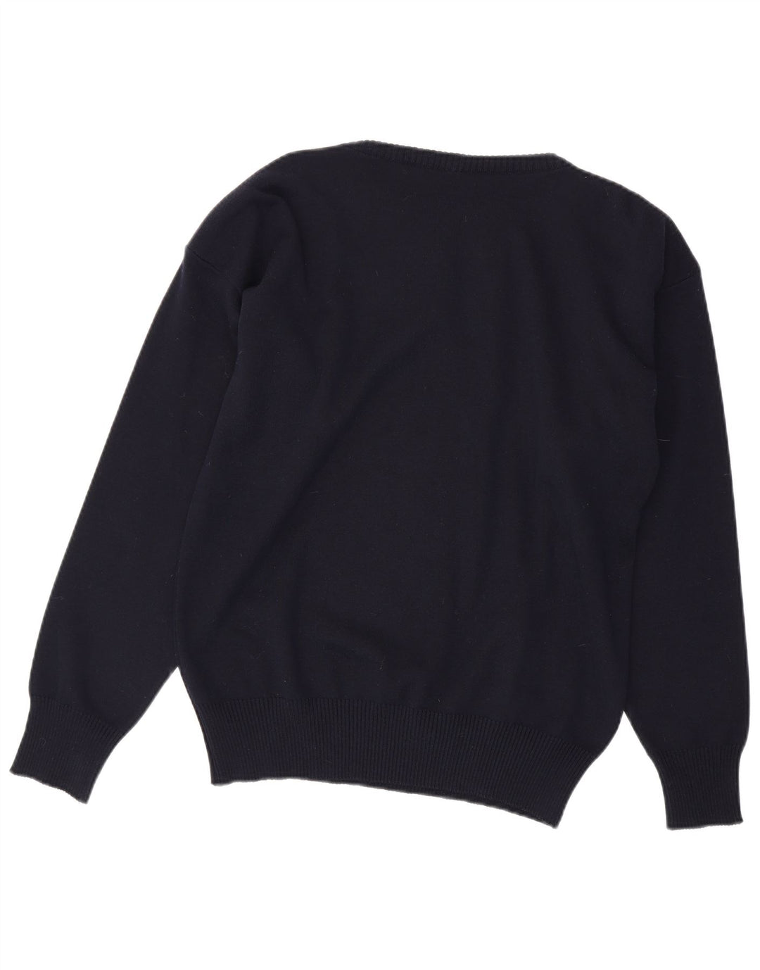 Paul & Shark Mens Zip Neck Jumper Sweater Medium Navy Blue Virgin Wool