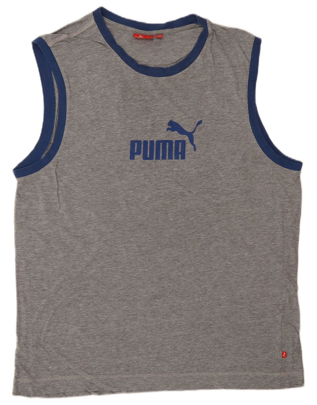 PUMA Mens Graphic Vest Top 2XL Grey