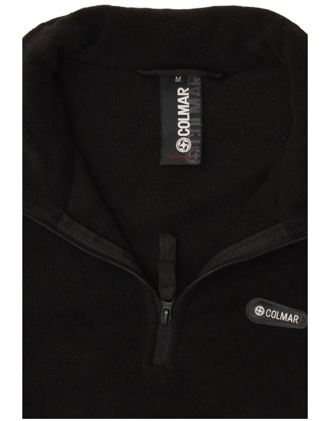 Colmar Womens Fleece Jumper UK 14 Medium Black Colourblock Polyester