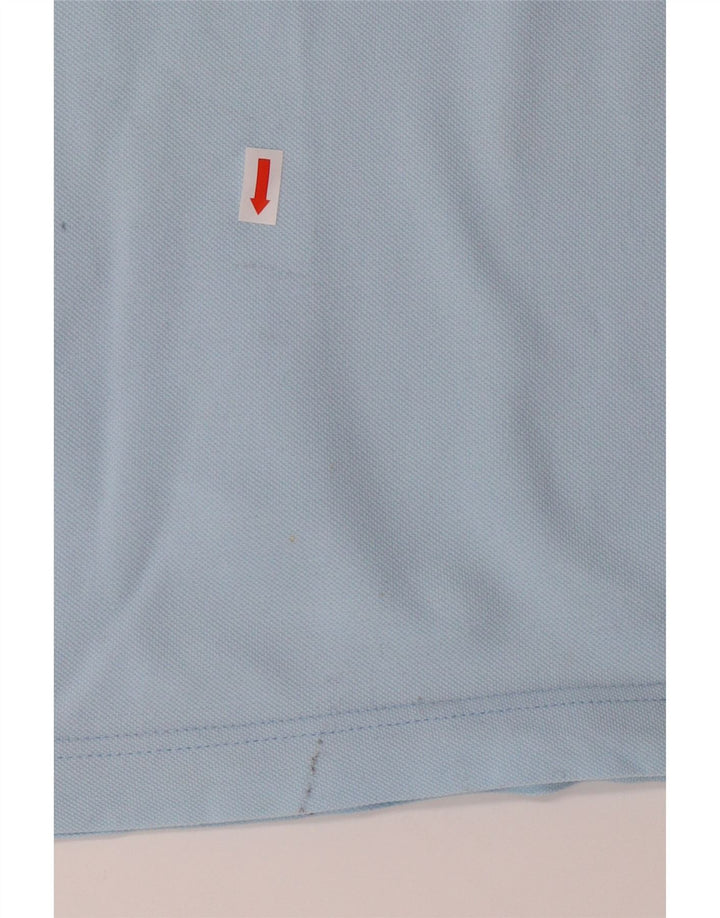 SERGIO TACCHINI Mens Polo Shirt IT 46 Small Blue Cotton