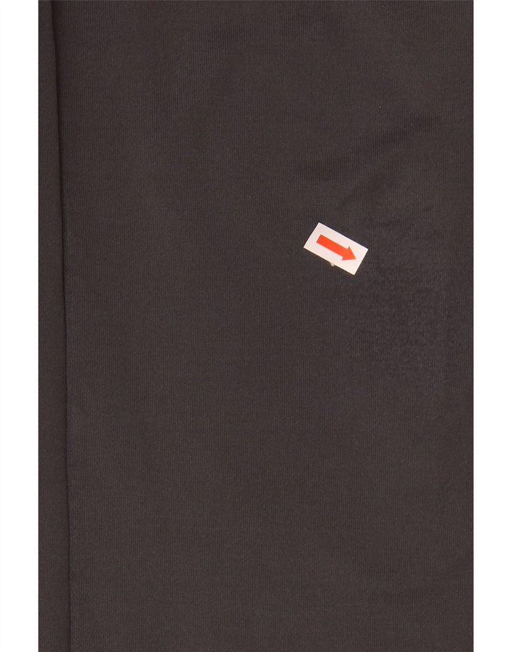 ADIDAS Womens Tracksuit Trousers UK 12 Medium Black Polyester