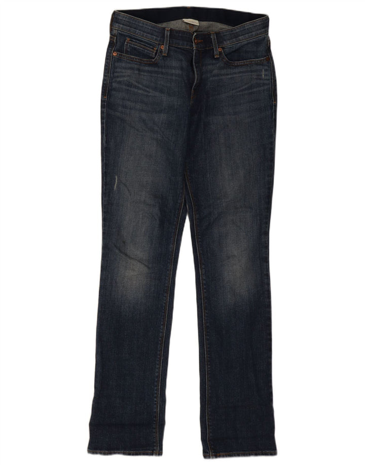 Levi's Womens Straight Jeans US 6 Medium W28 L32 Navy Blue Cotton