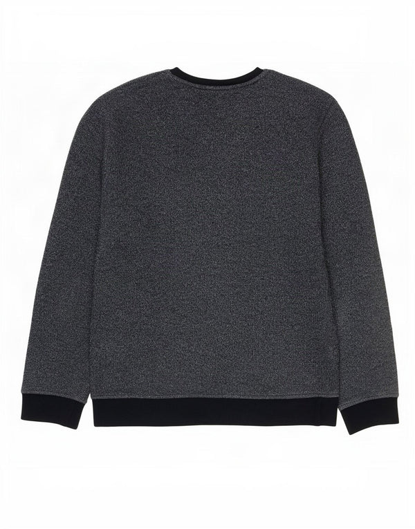 U.S. Polo Assn. Mens Sweatshirt Jumper Medium Navy Blue Flecked Cotton