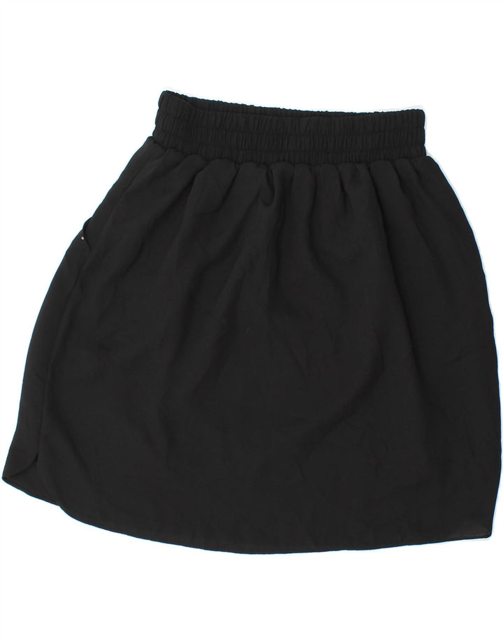 MOSSIMO Womens Mini Skirt Small W25 Black Polyester Vintage Mossimo and Second-Hand Mossimo from Messina Hembry 