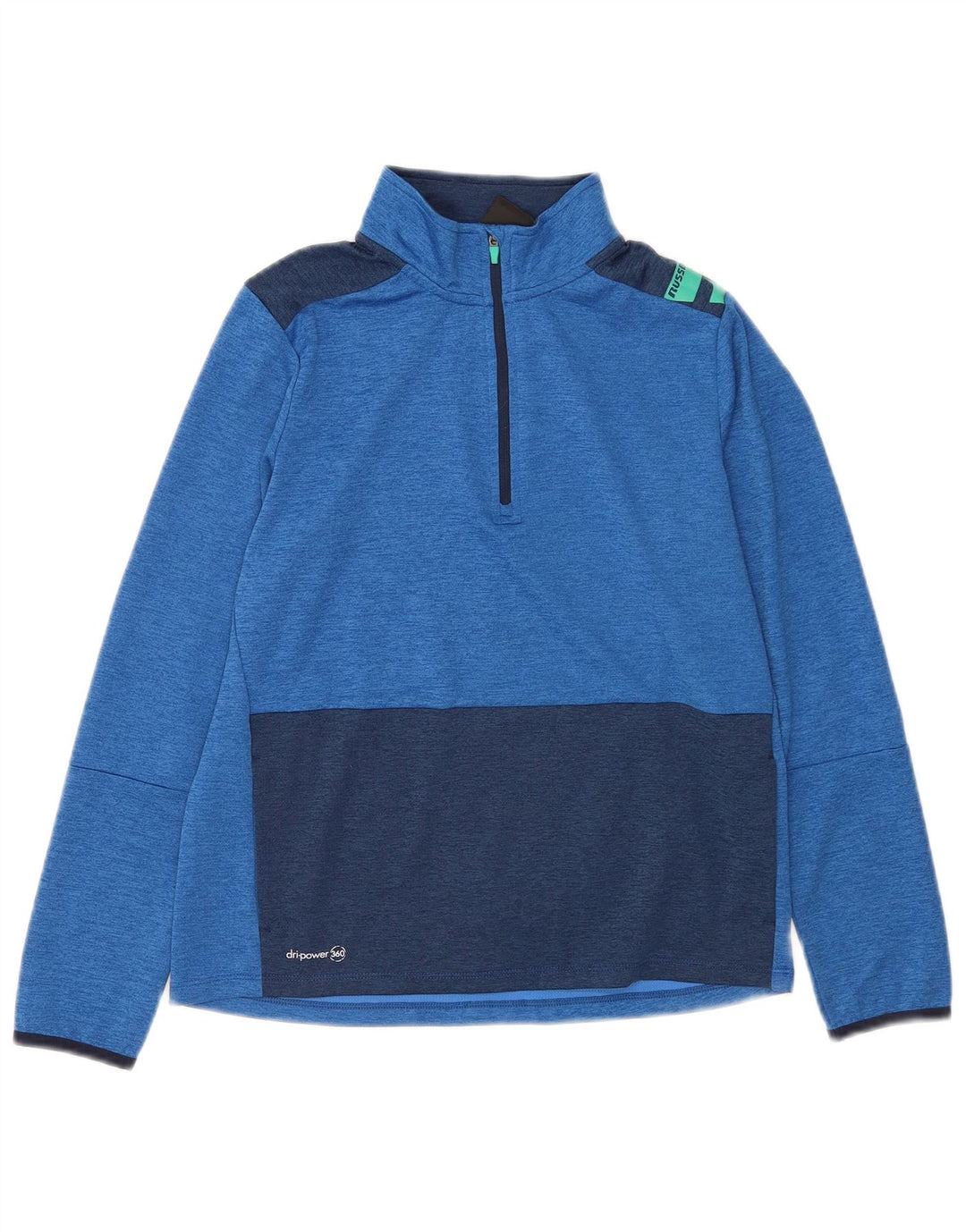 Russell Athletic Boys Pullover Tracksuit Top 14-15 Years XL Blue