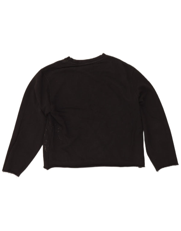 Levi's Womens Standard Oversized Sweatshirt Jumper UK 14 Medium Black