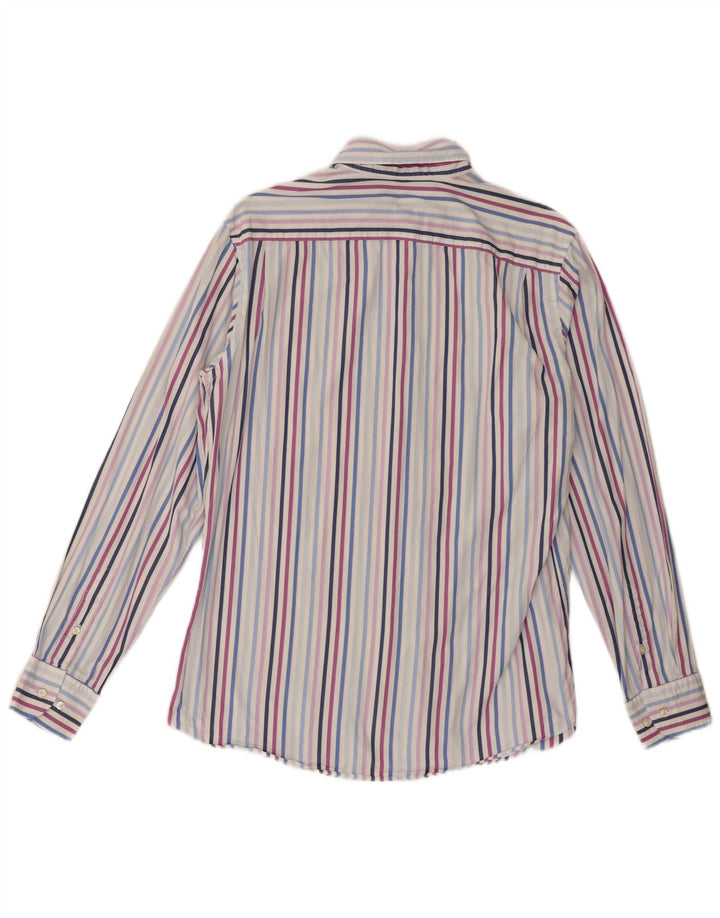 Massimo Dutti Mens Shirt Large Multicoloured Striped
